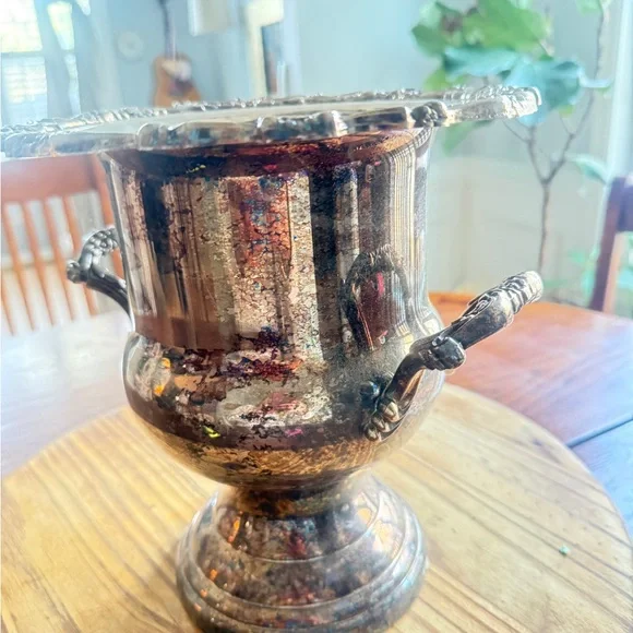Vintage Silver plated champagne bucket - Picture 2 of 3